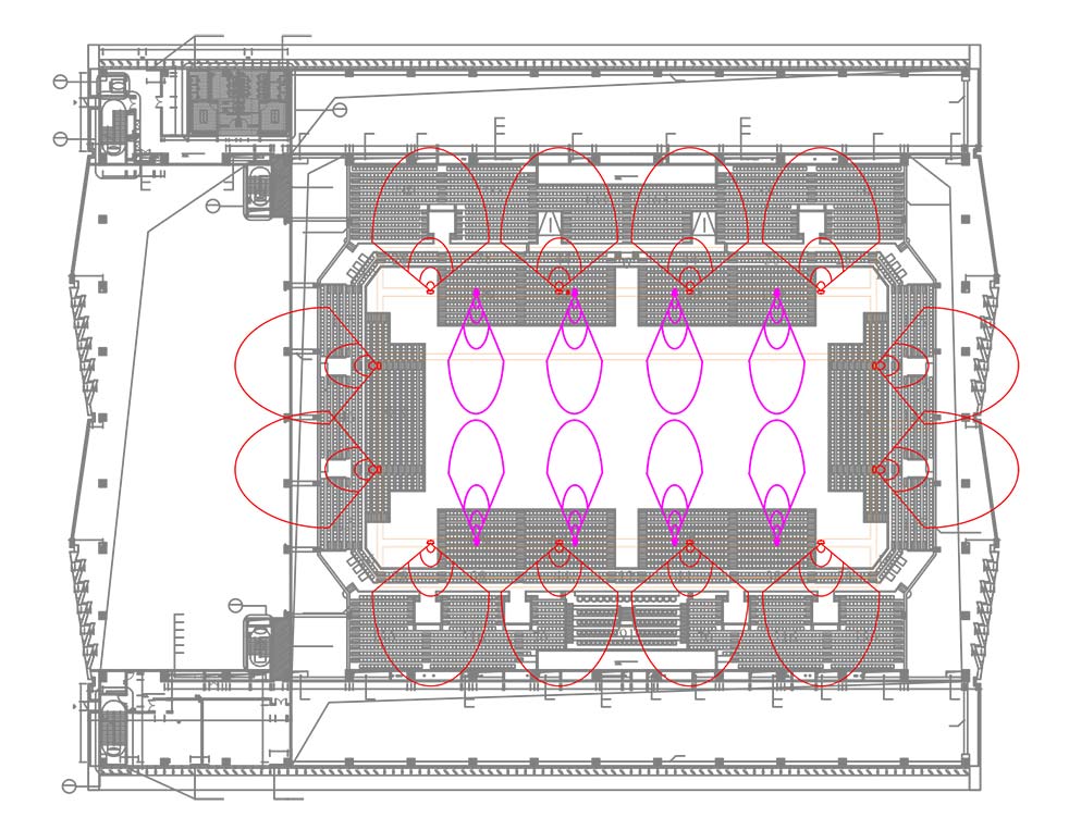 榆林体育中心体育馆扩声 - 音响系统（images 5）
