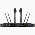 LAX UM620 一拖二真分集无线手持话筒