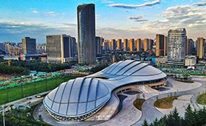 第十四届全运会即将来袭-直击陕西奥体中心体育馆