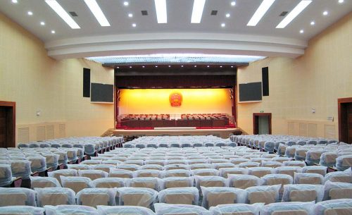 汉中市政府礼堂扩声