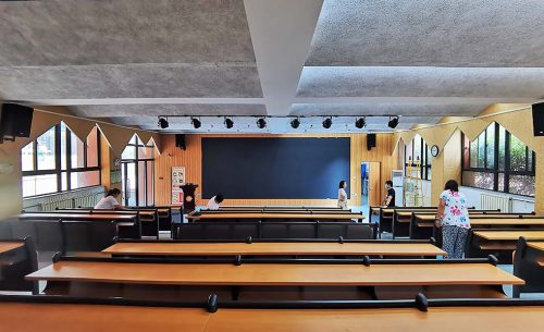 西安建大华清小学阶梯教室音视频系统