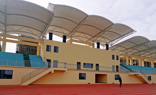 榆林职教中心乒羽馆扩声