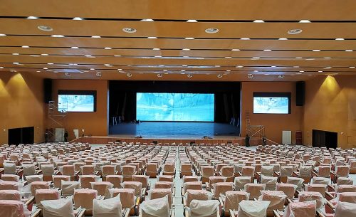 榆林会展中心体育馆扩声