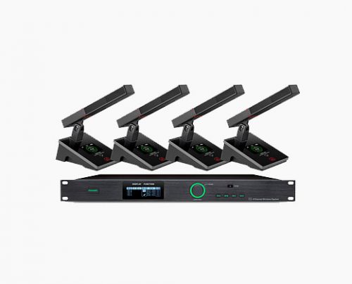 LAX UM-M140F 一拖四无线双振膜会议话筒