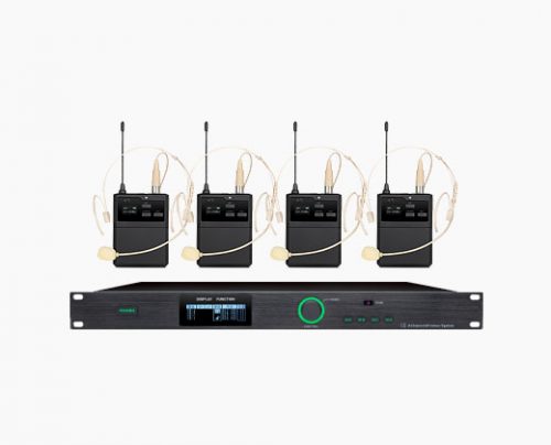 LAX UM-M140T 一拖四无线头戴话筒