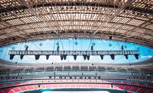 第二届全国青年运动会开、闭幕式扩声系统