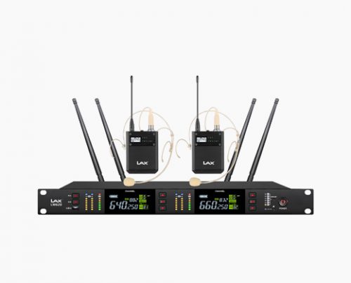 LAX UM620 一拖二真分集无线话筒