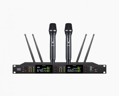 LAX UM620 一拖二真分集无线手持话筒