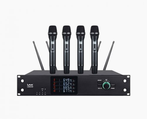 LAX UM640H 一拖四真分集无线话筒