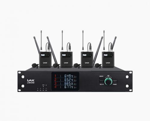 LAX UM640T 一拖四真分集无线话筒